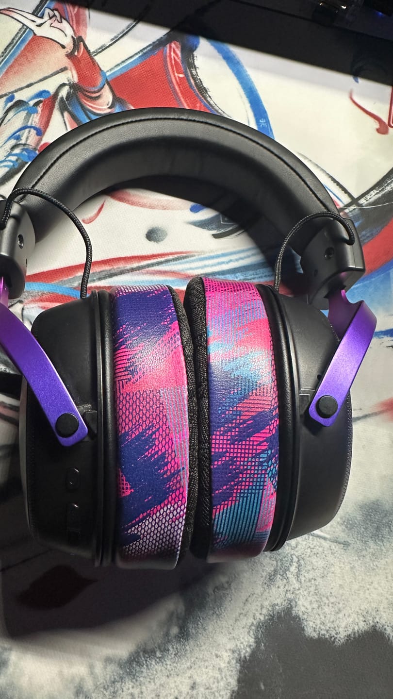 Customer photo review of Wicked Cushions FreeZe V2 Soğutma Jelli Kulaklık Pedleri - HyperX Cloud Serisi