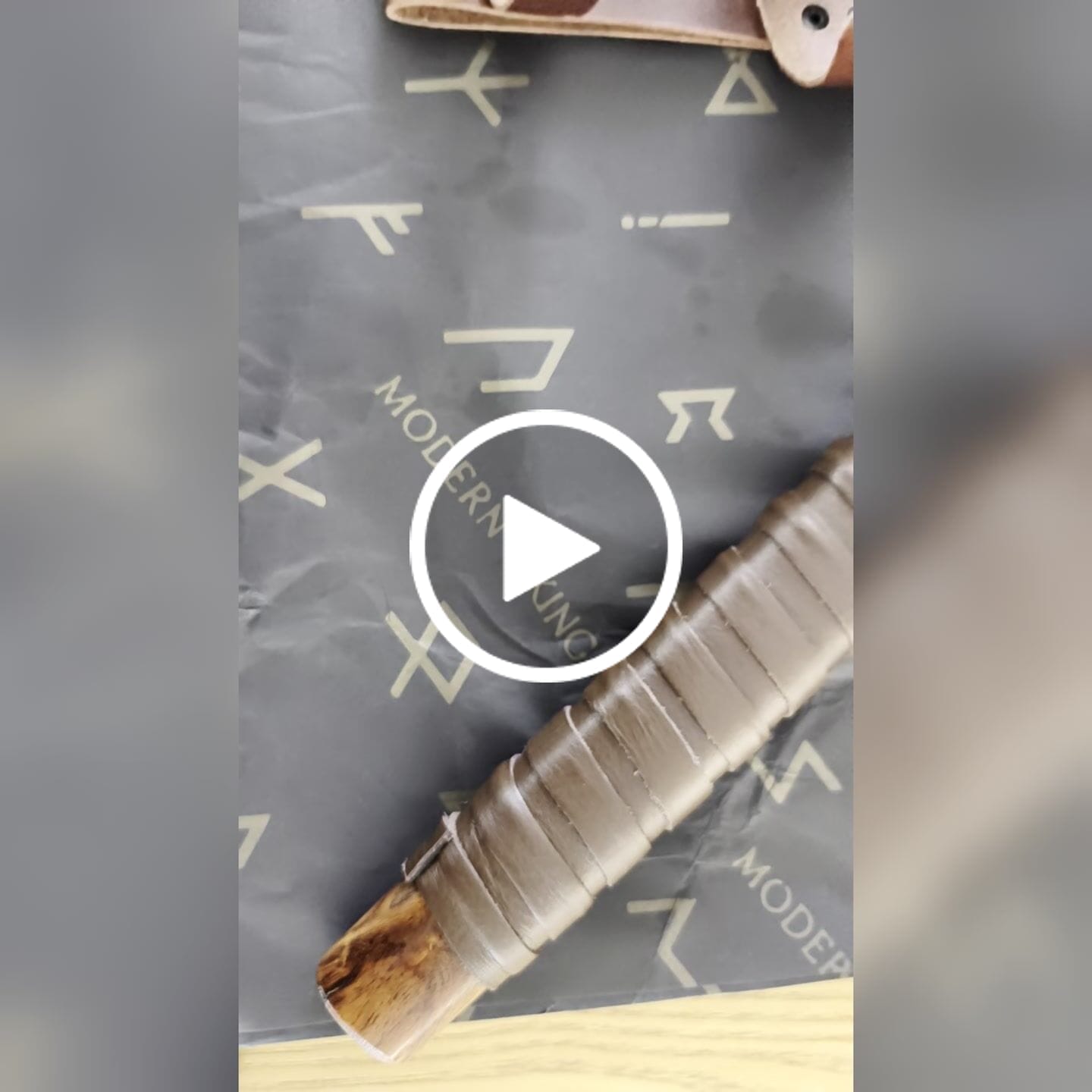 Customer video review of Ragnar Lothbrok Axe