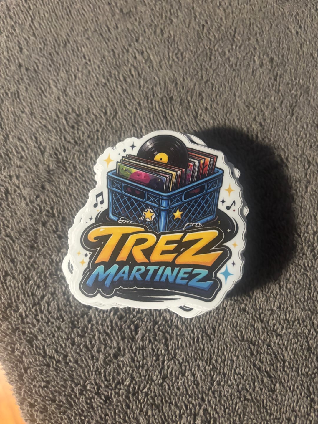 Customer photo review of 3" Vinyl Stickers (50 Pack)