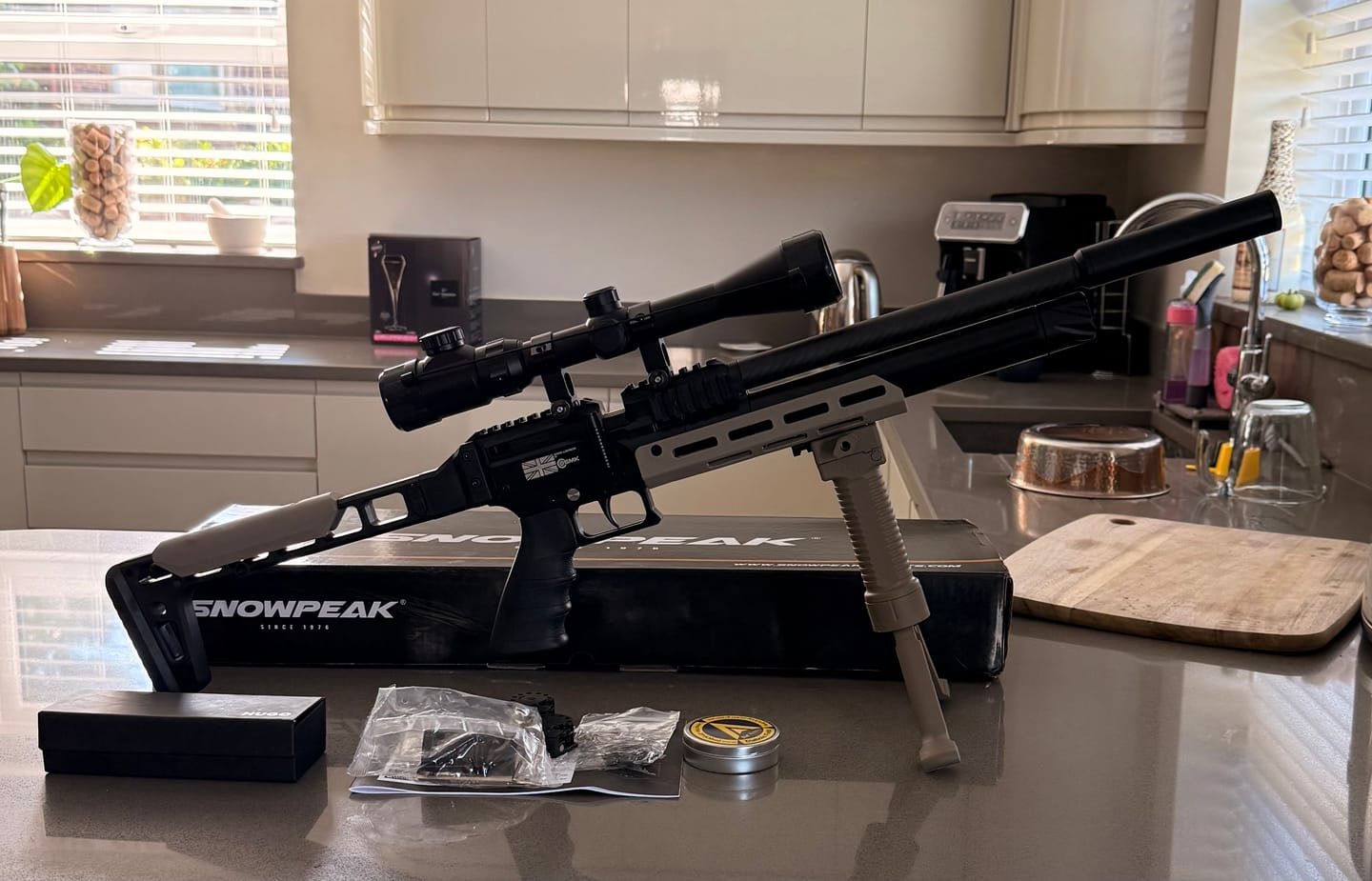 Customer photo review of Snowpeak AP900 PCP Air Rifle