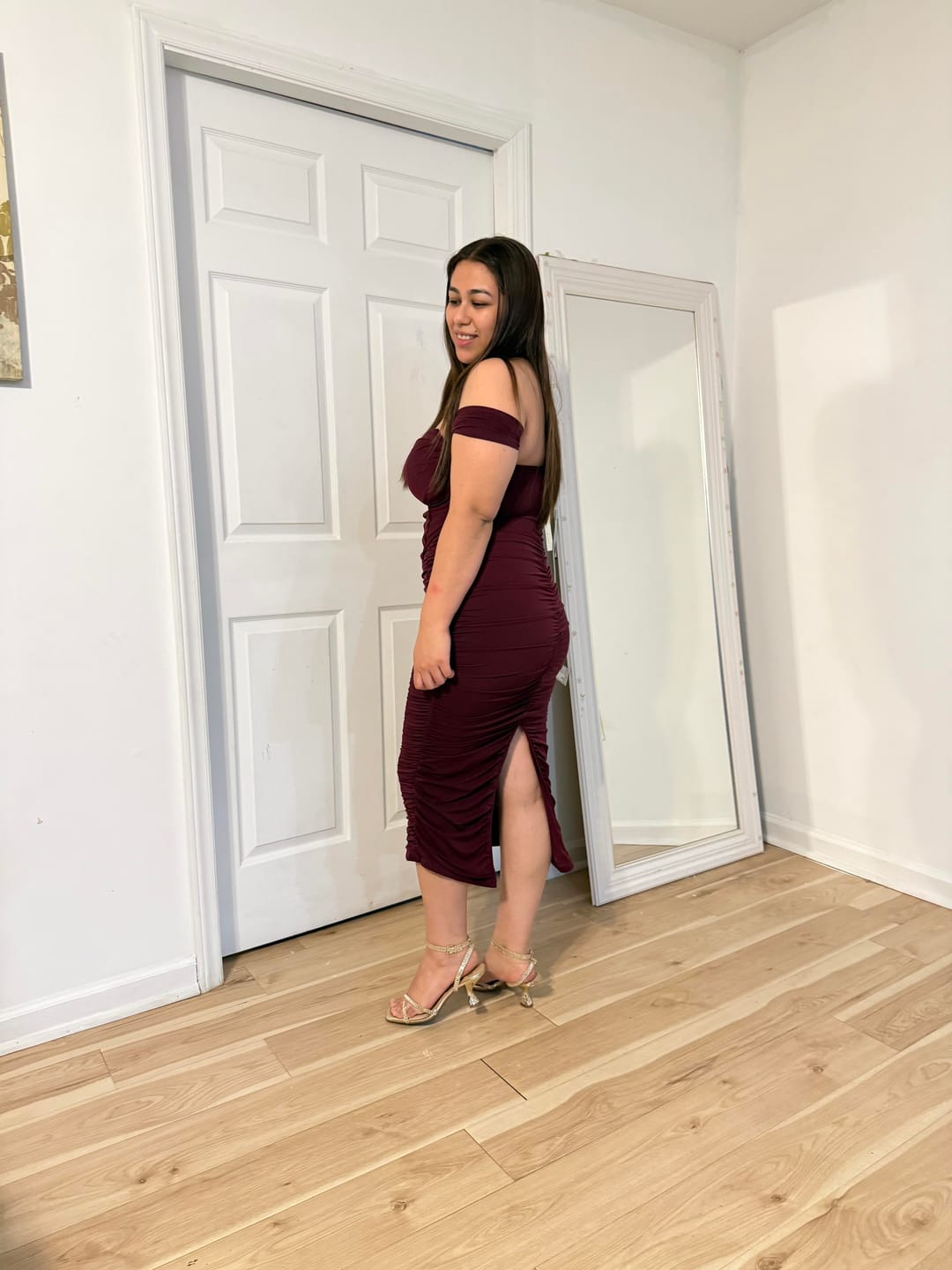Customer photo review of Scarlett Midi Dress