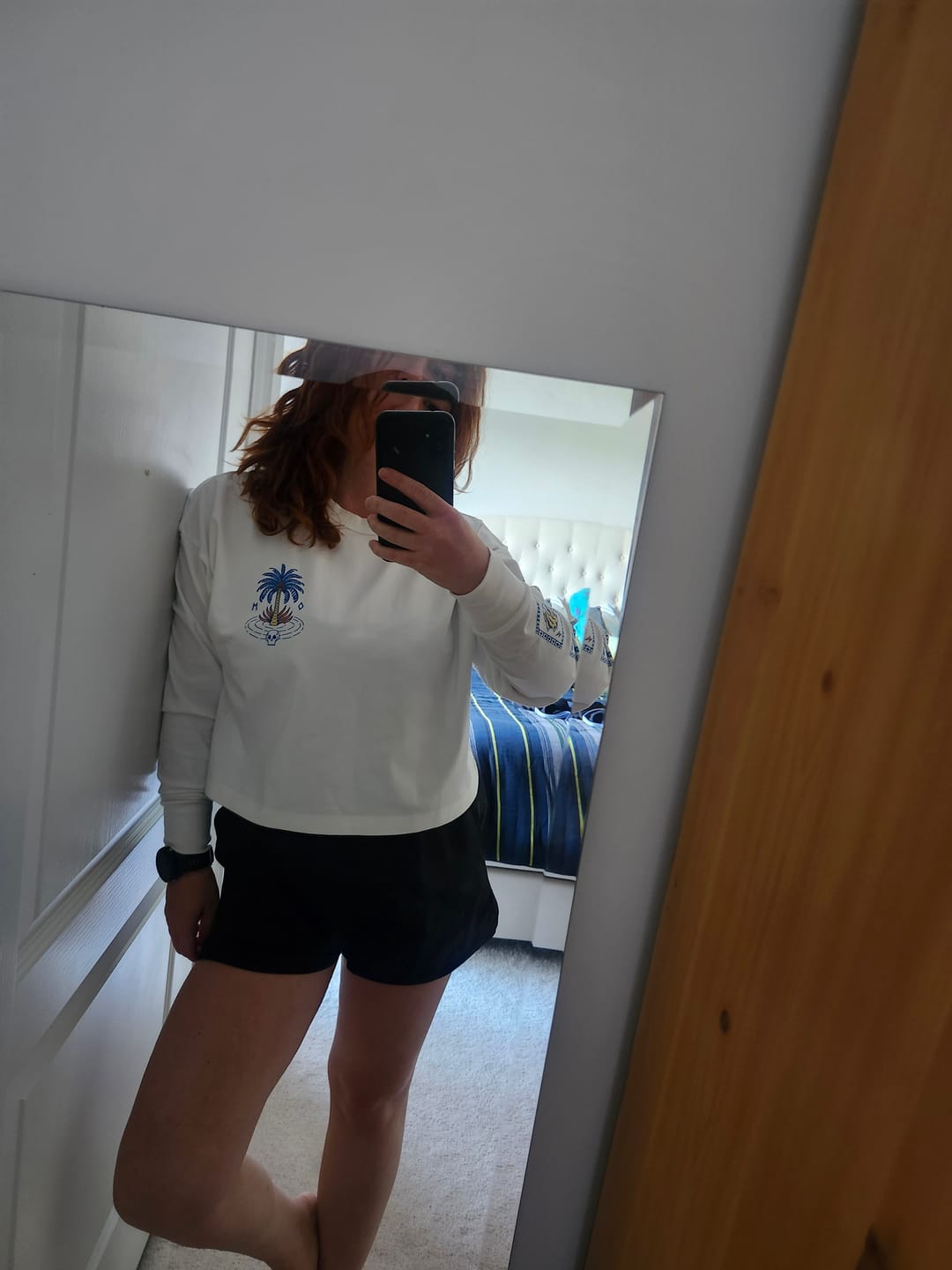 Customer photo review of Small Talk Survivor Long Sleeve