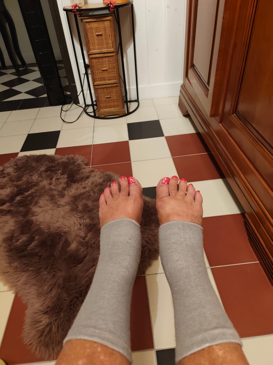 Customer photo review of Chaussettes en Bambou