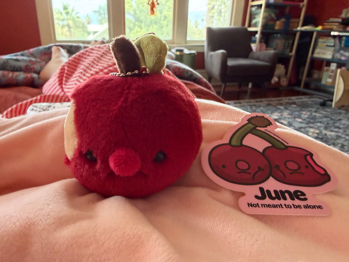 Customer photo review of Free Mystery Forgotten Month Sticker