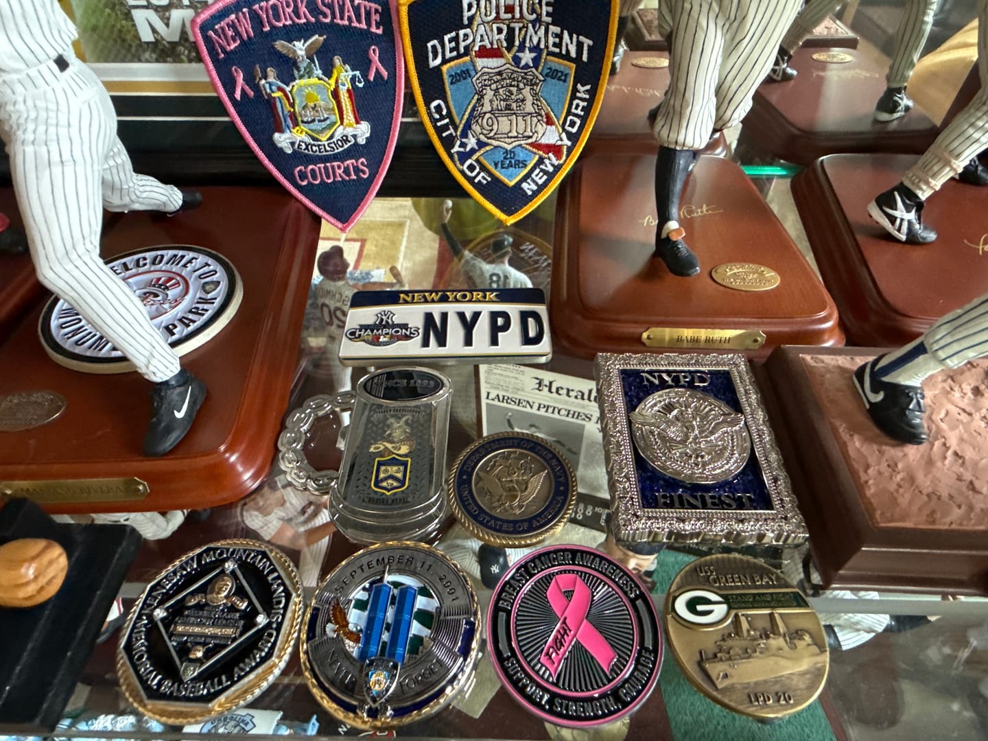 Customer photo review of Breast Cancer Awareness - Challenge Coin