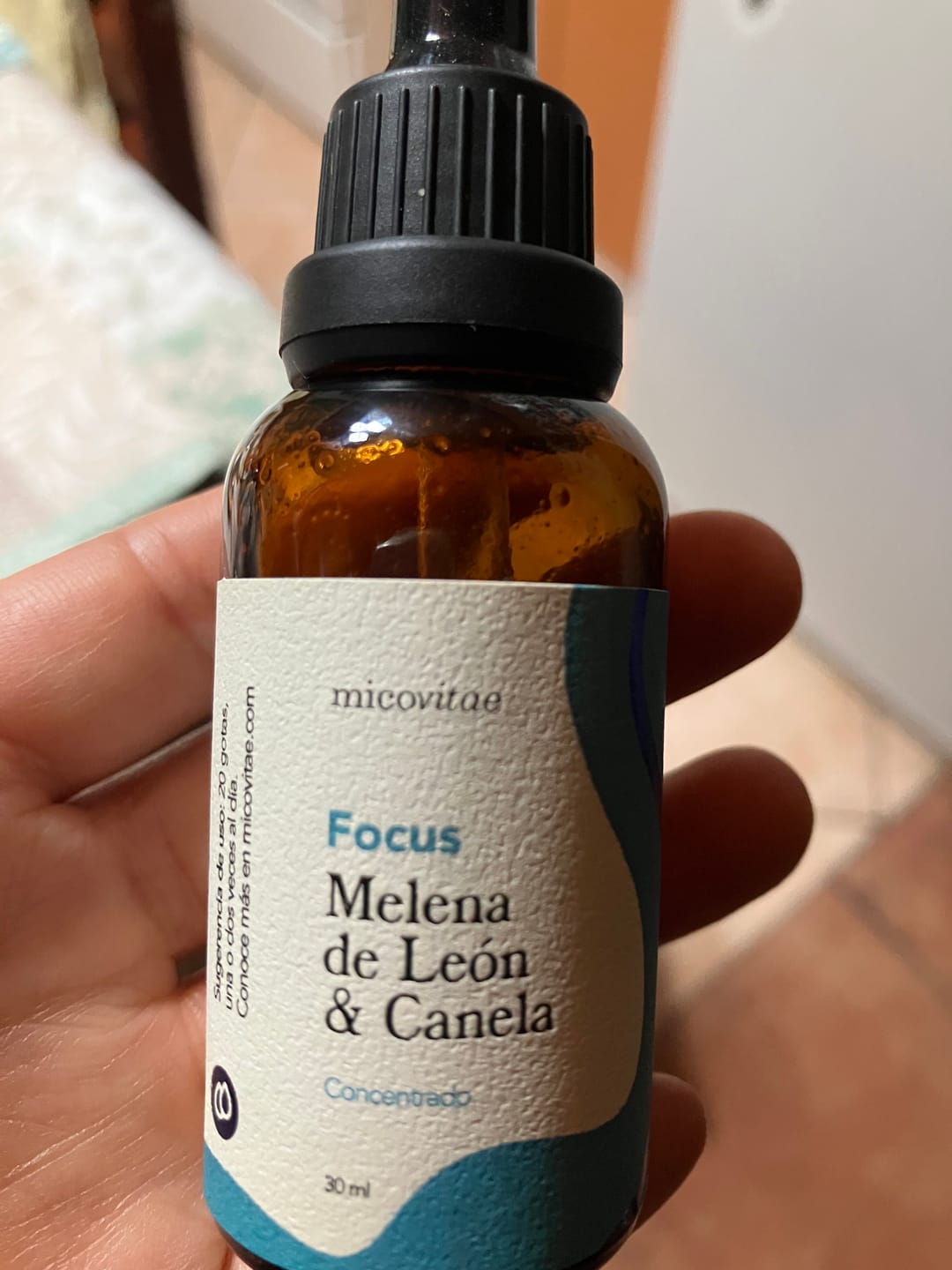Customer photo review of Focus | Extracto de Melena de León