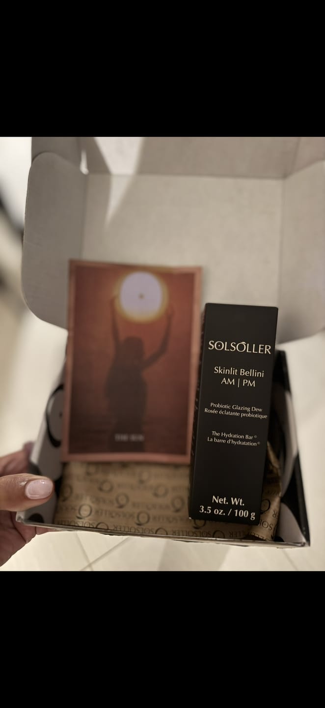 Customer photo review of Skinlit Bellini AM|PM - The Probiotic Glazing Serum
