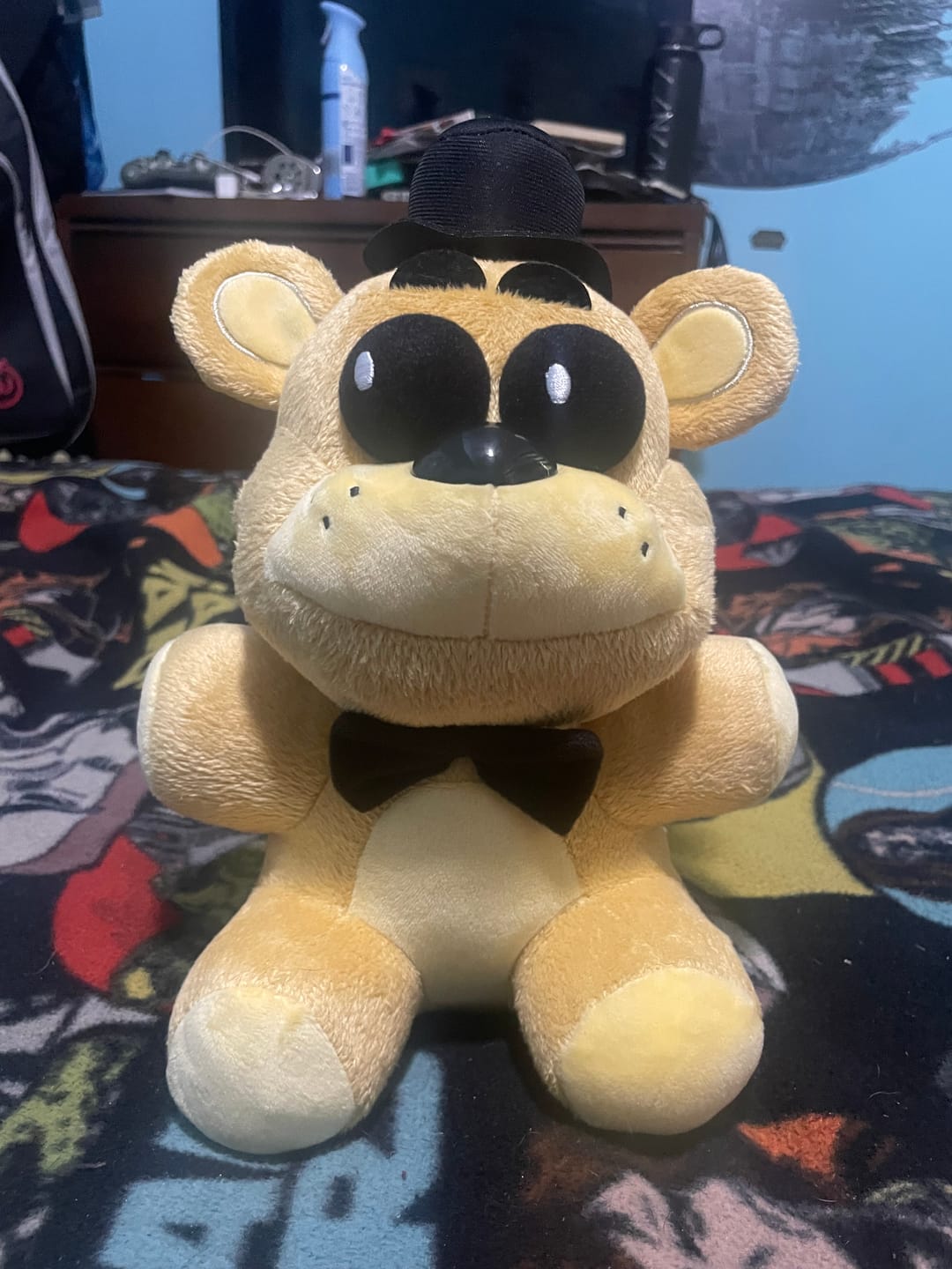 Customer photo review of Five Nights at Freddy's - Golden Freddy Plush