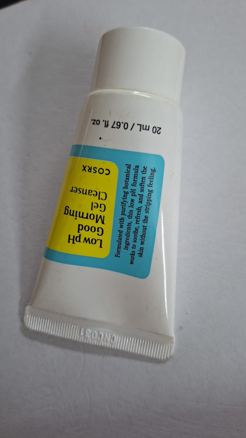 Customer photo review of COSRX Low Ph Good Morning Gel Cleanser