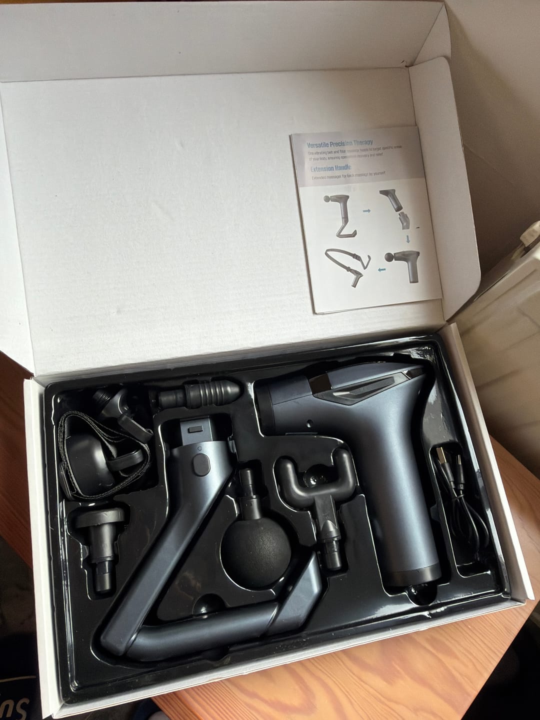 Customer photo review of Pistola Masajeadora PREMIUM MOVIORE