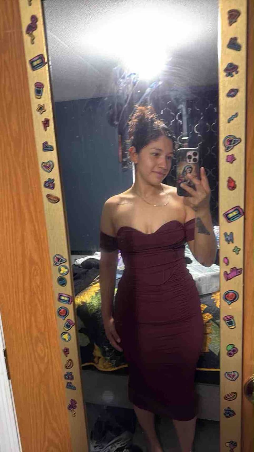 Customer photo review of Scarlett Midi Dress