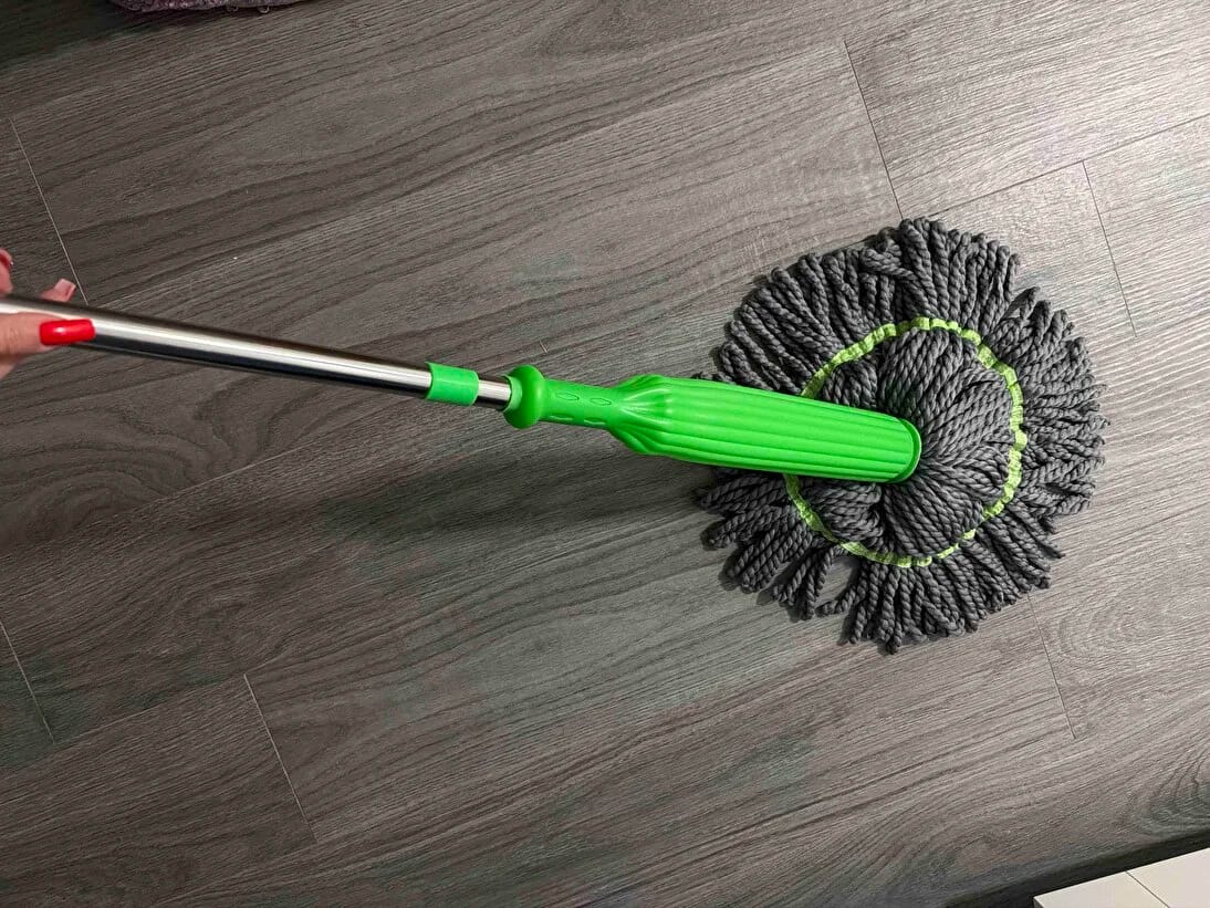 Customer photo review of Klaris™ Pro - Paslanmaz Çelik Gövdeli Kendinden Sıkmalı Yeni Nesil Mop