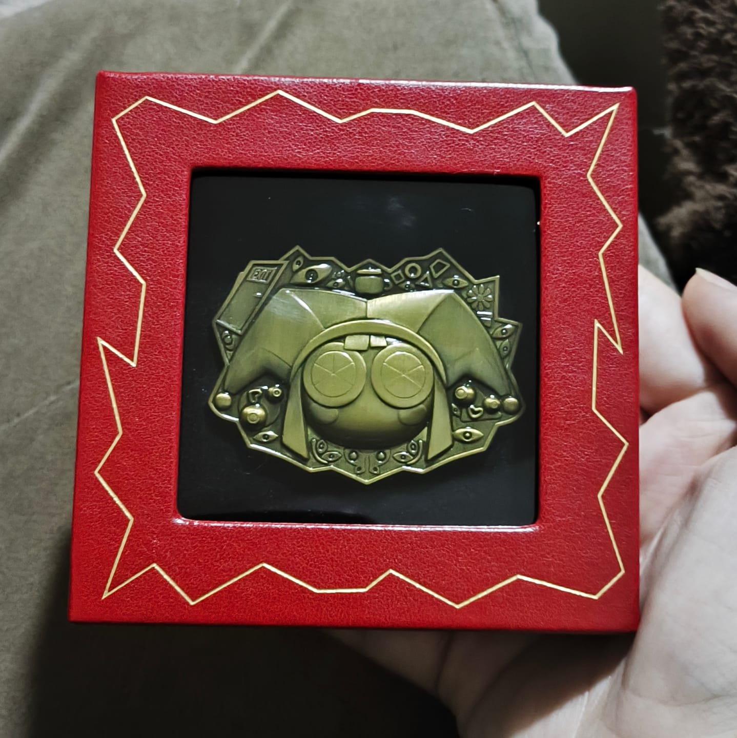 Customer photo review of Pomni Badge