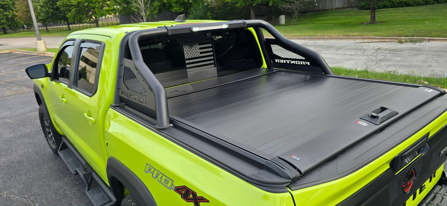 Customer photo review of OPENROAD Aluminum Retractable Tonneau Cover