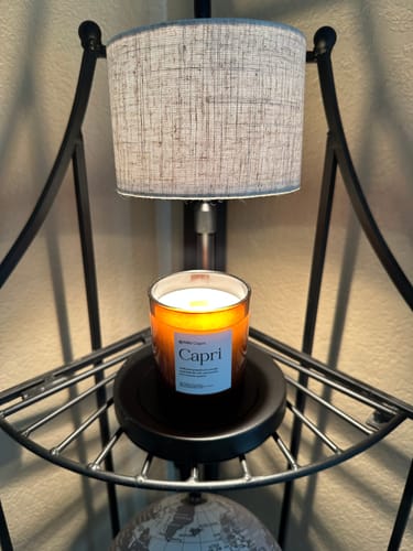 Customer photo review of Blush Candle