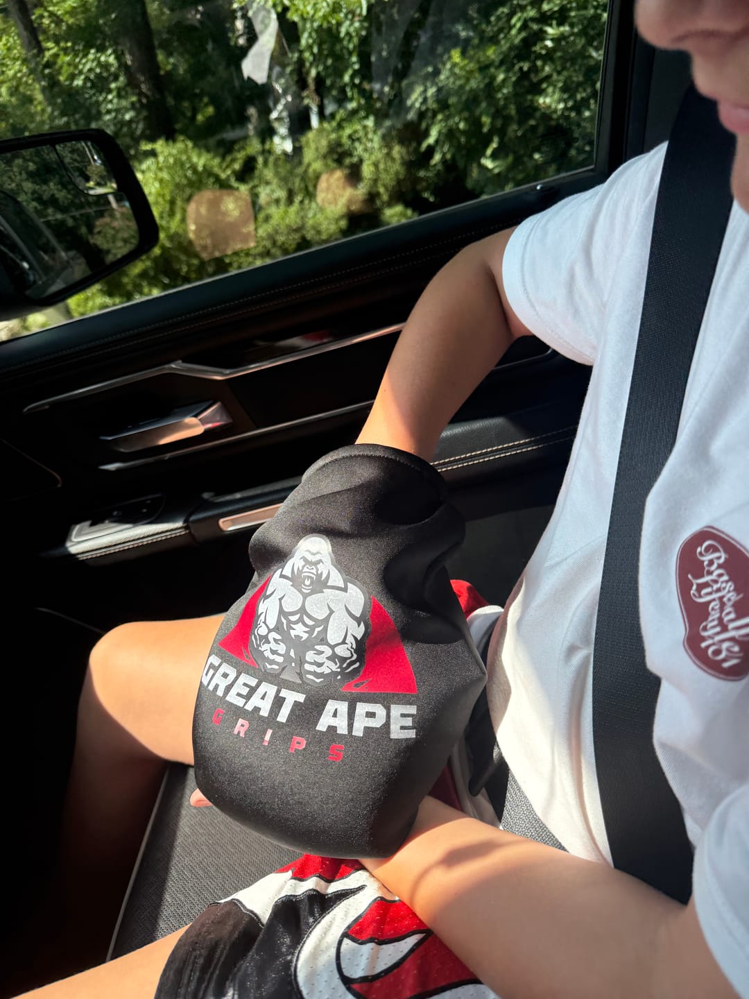 Customer photo review of GREAT APE GRIPS - BLACK