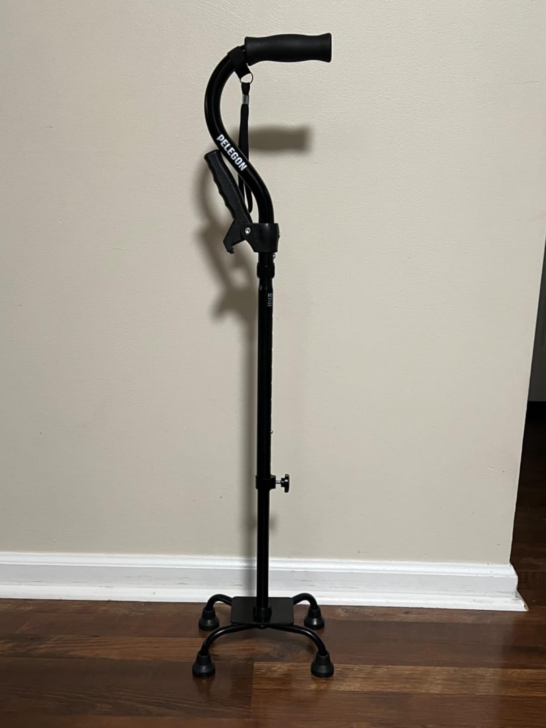 Customer photo review of Quad Cane with Extra Handle