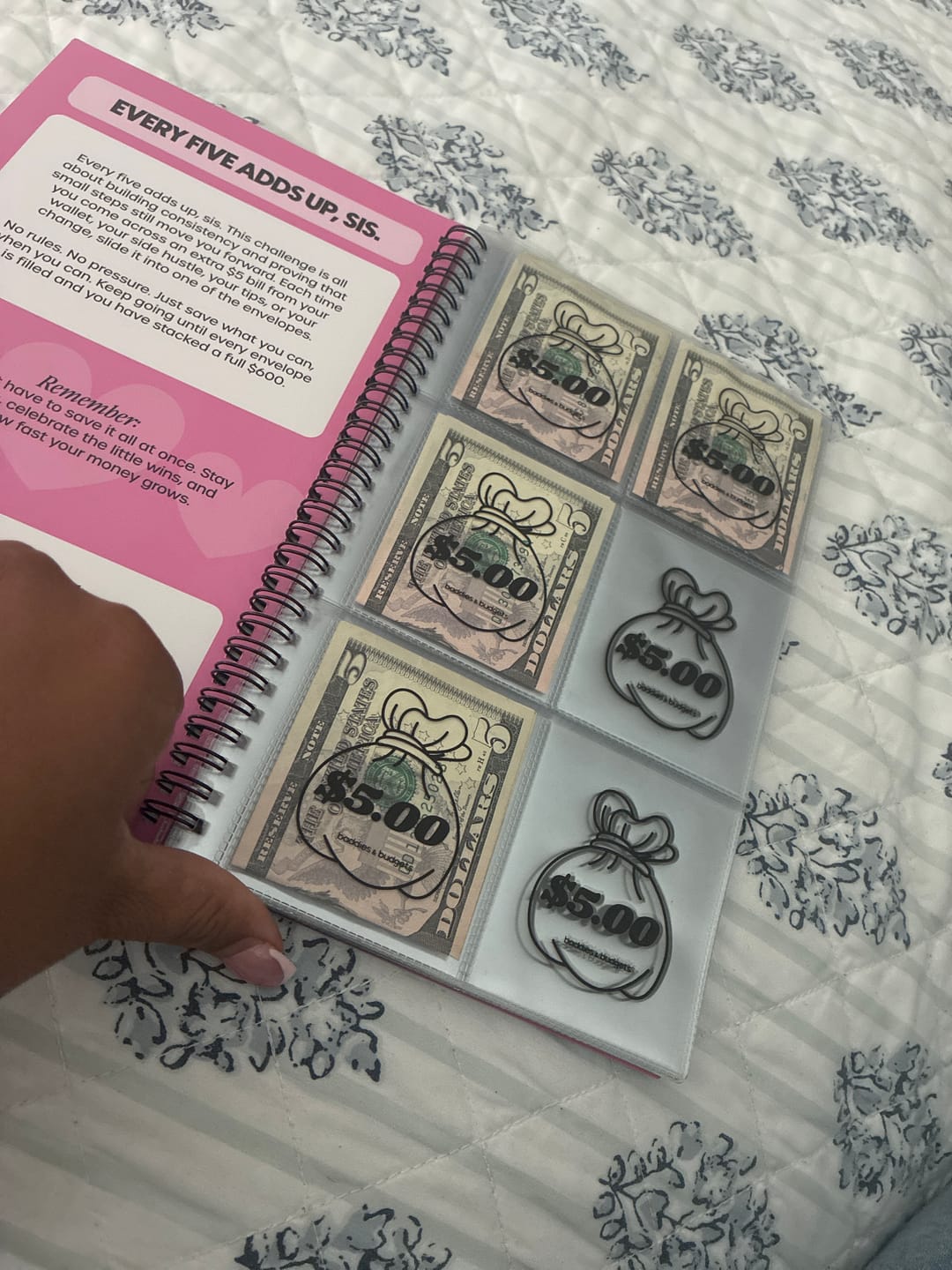 Customer photo review of I've Got $5 On It | $5 Savings Book