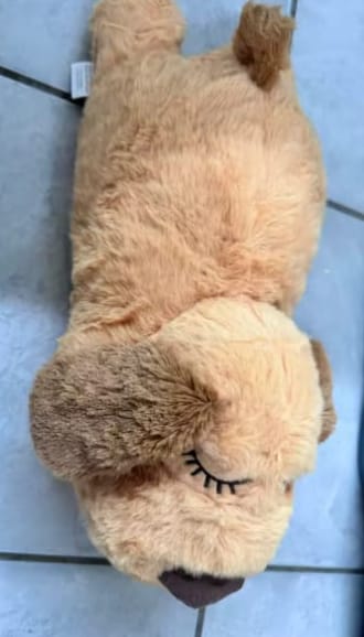 Customer photo review of Herzschlag-Kuscheltier
