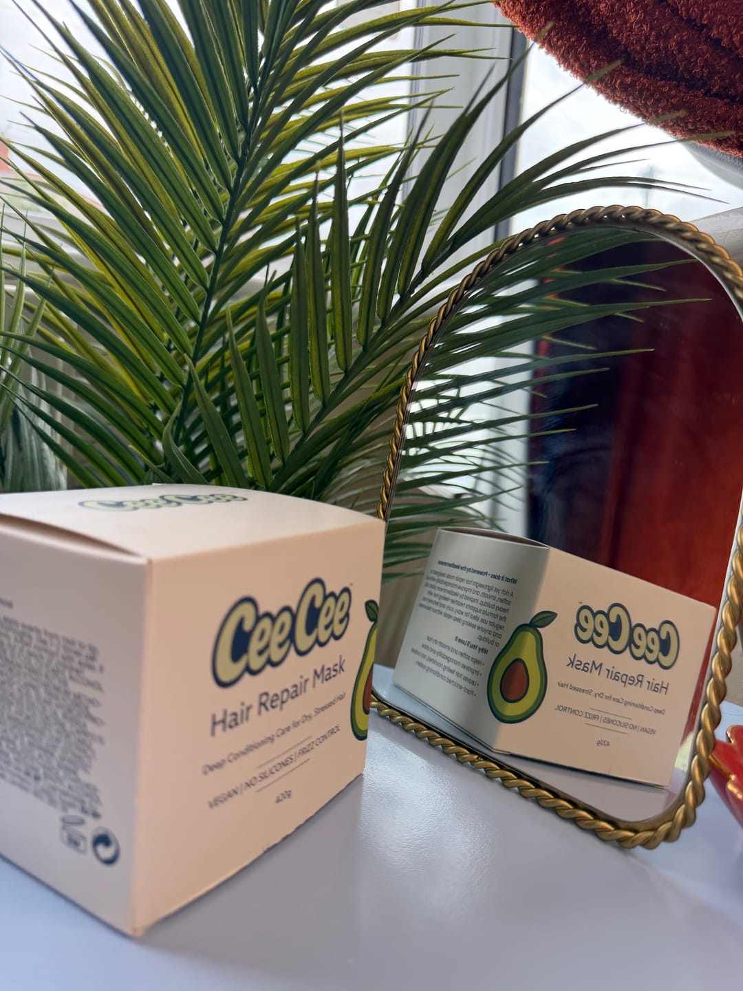 Customer photo review of Cee Cee Hair Repair Mask