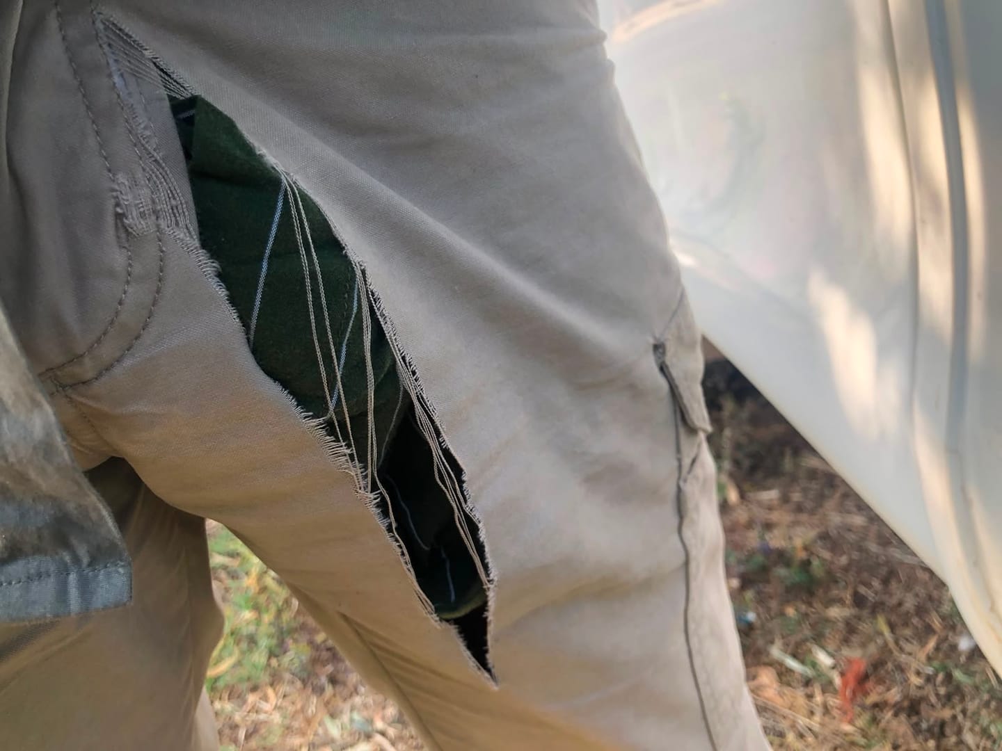 Customer photo review of Bolt Cargo Pants