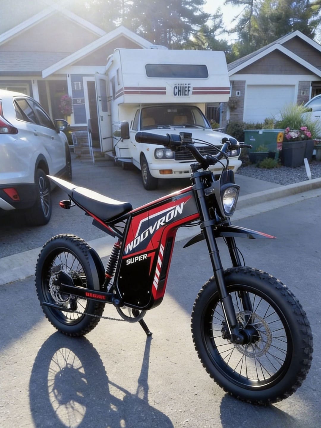 Customer photo review of Eskute® NOVA 01 Long Range Electric Dirt Bike