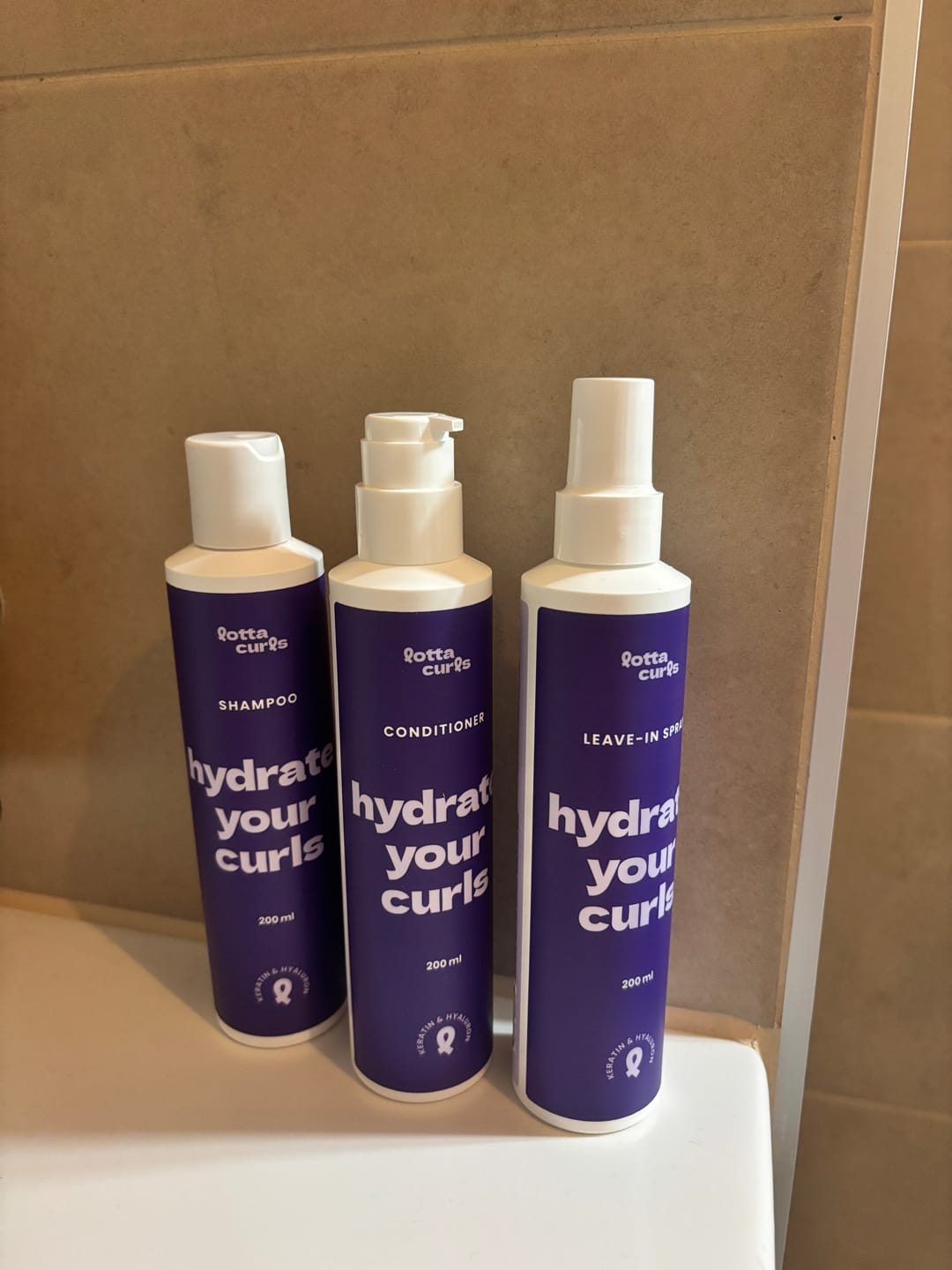 Customer photo review of Haarpflege Trio