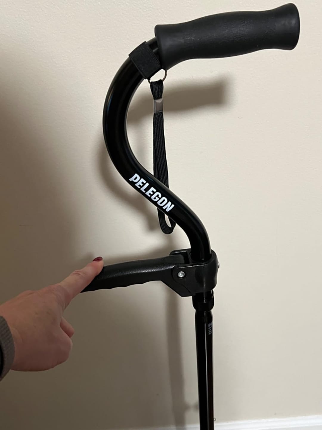 Customer photo review of Quad Cane with Extra Handle