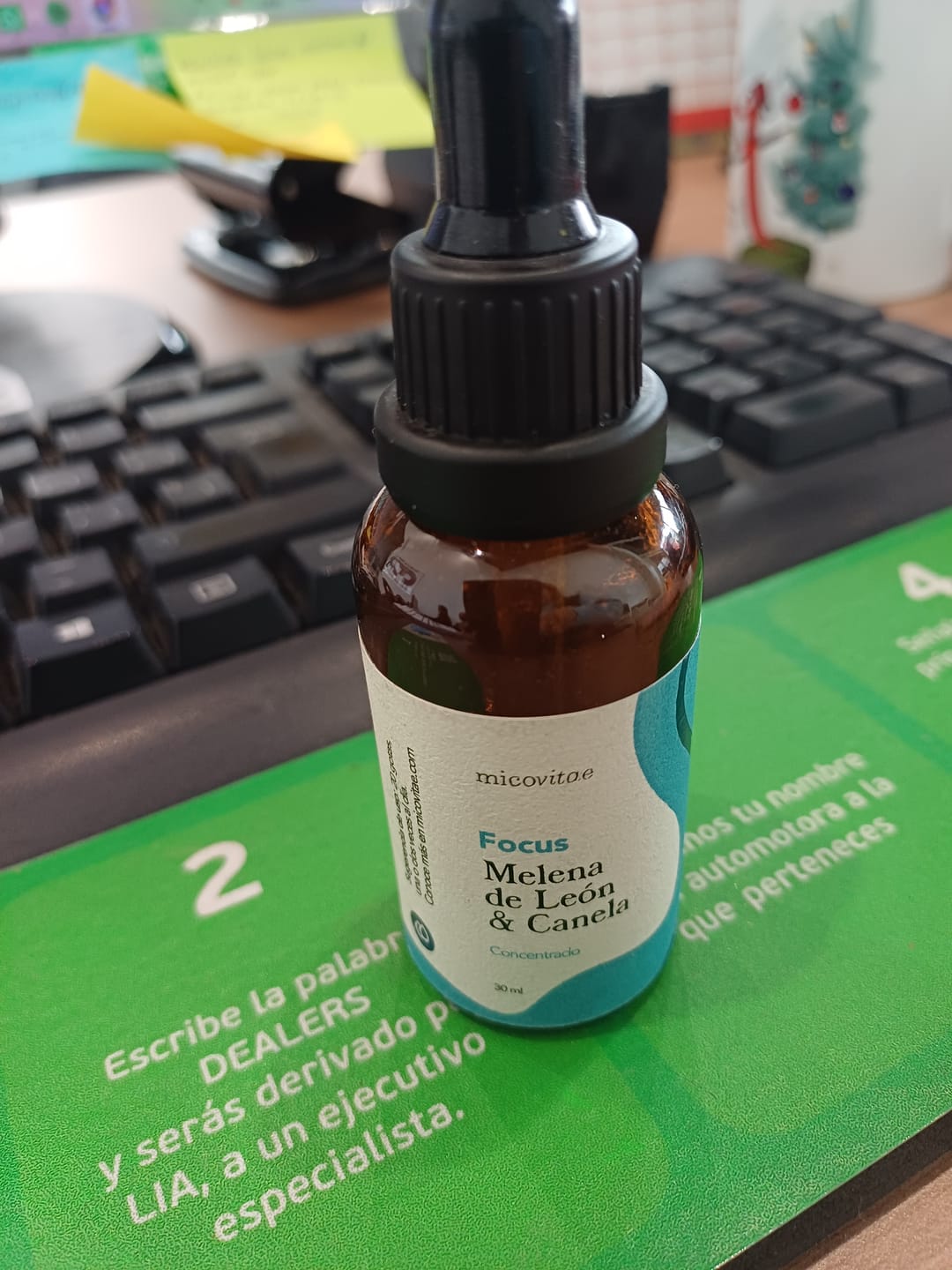 Customer photo review of Focus | Extracto de Melena de León