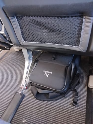 Customer photo review of The Underseat 15L