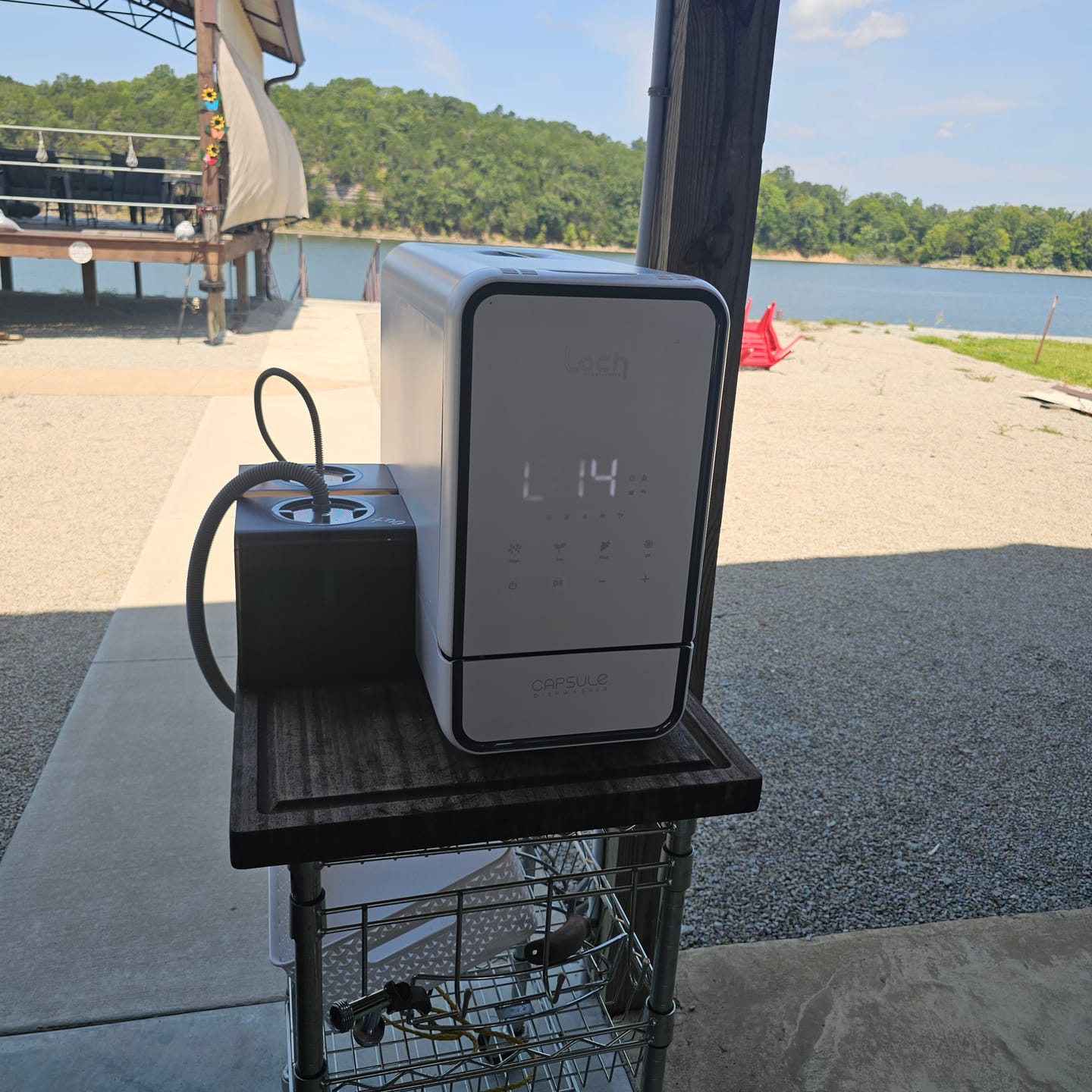 Customer photo review of Capsule Dishwasher