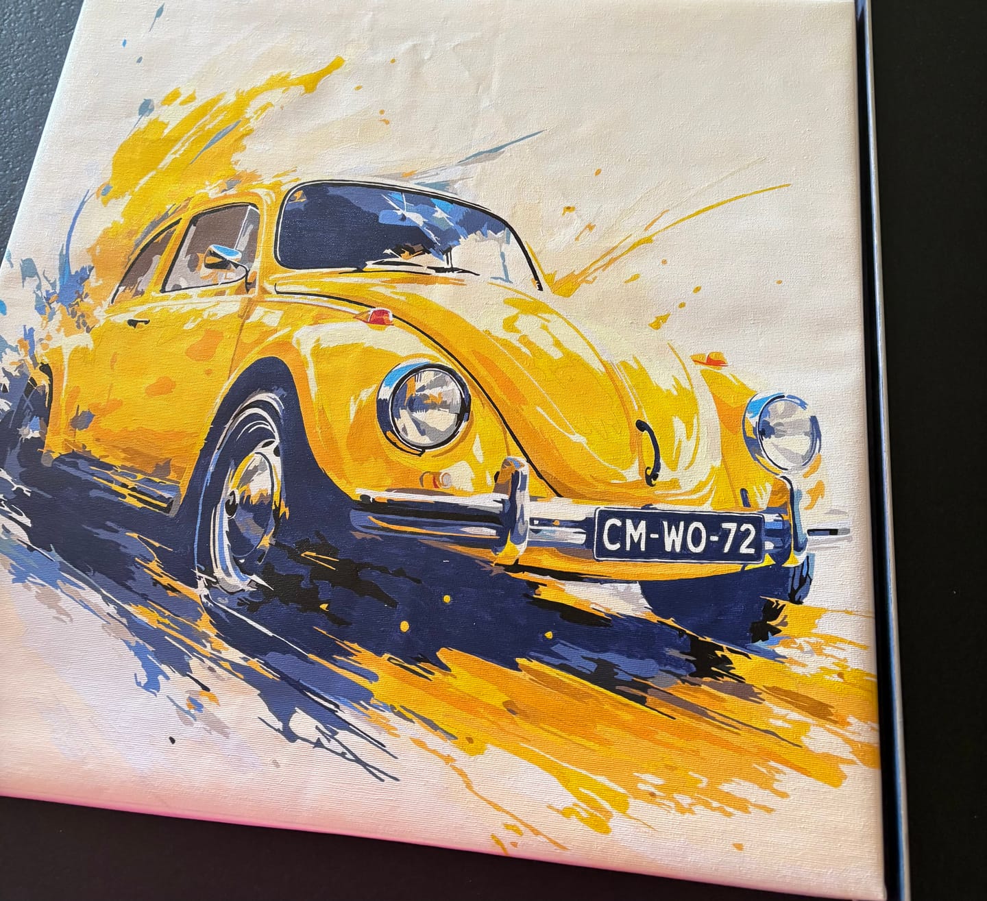 Customer photo review of Eigenes Foto - Malen nach Zahlen
