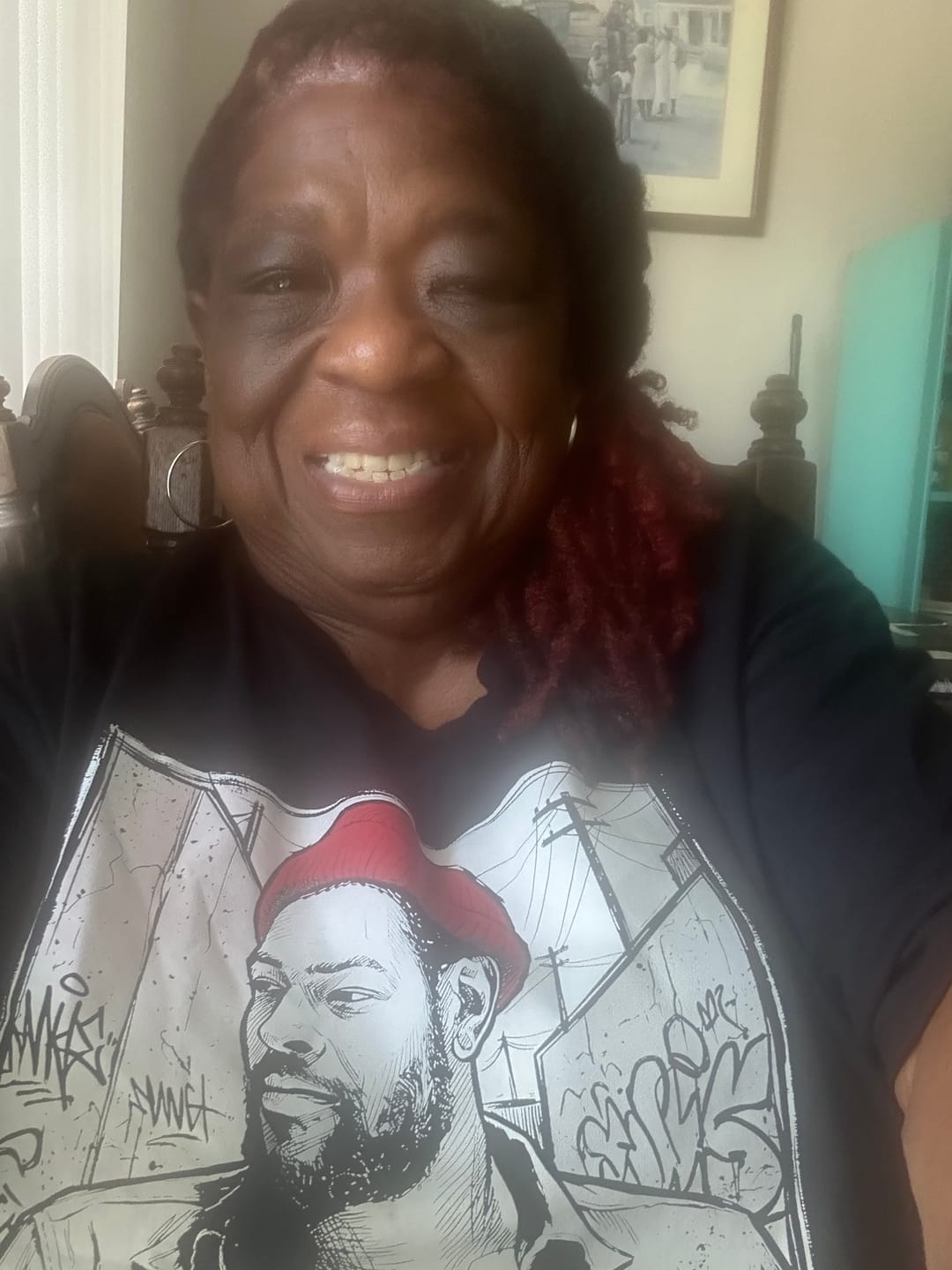Customer photo review of Marvin (Distressed Design)