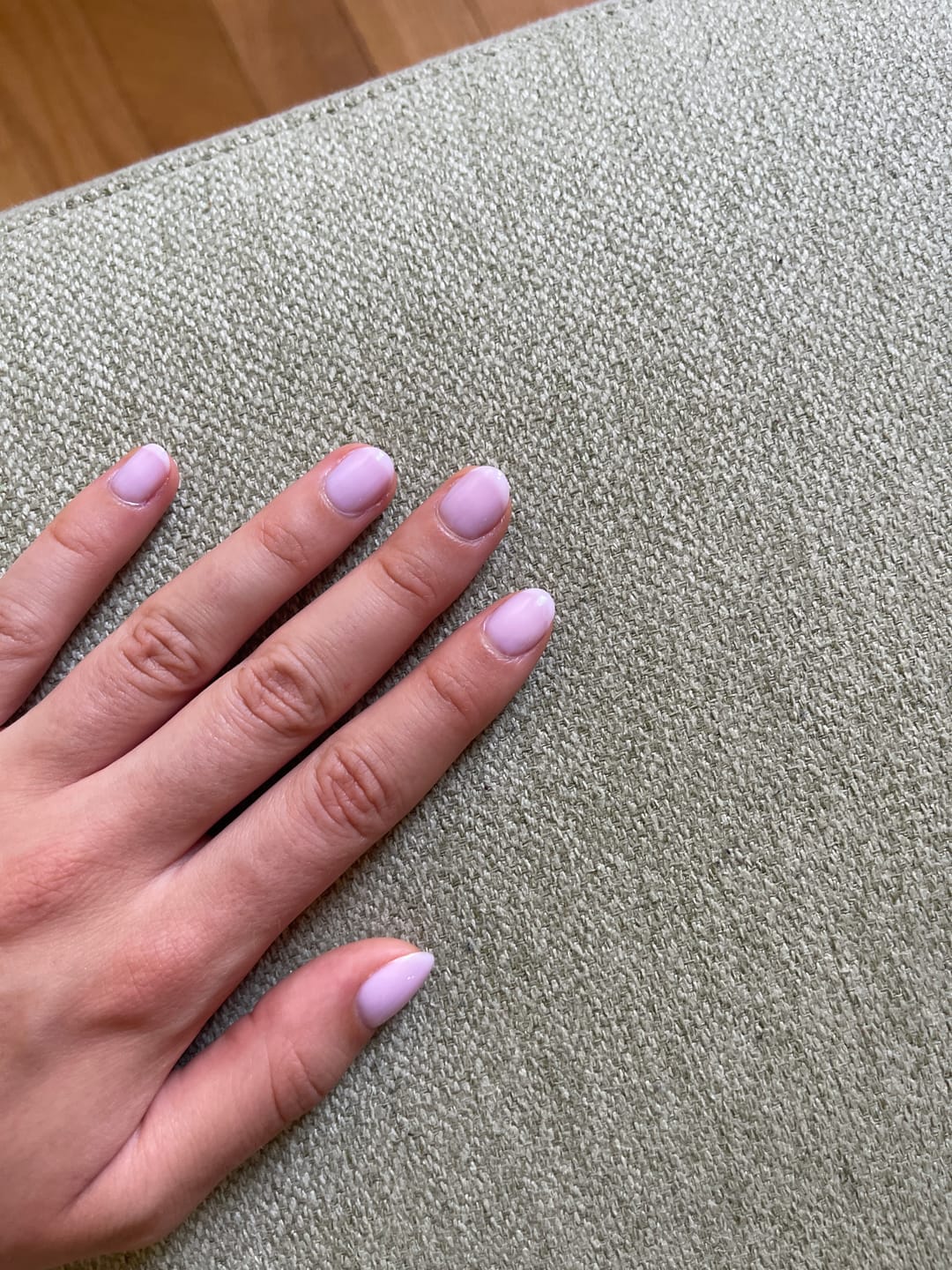 Customer photo review of Top Coat GLOSSY - gloss effect WHITE 10 ml LCI - Lattiginoso