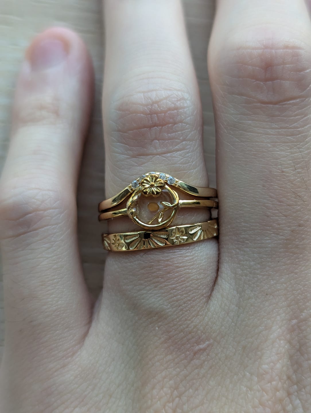 Customer photo review of Blooming Faith Stack