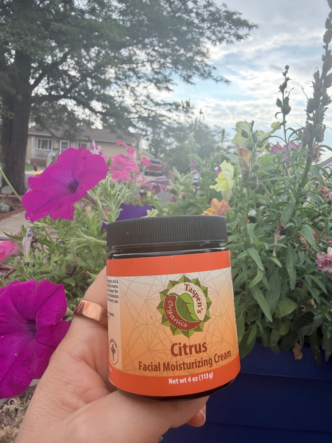 Customer photo review of Facial Moisturizing Cream