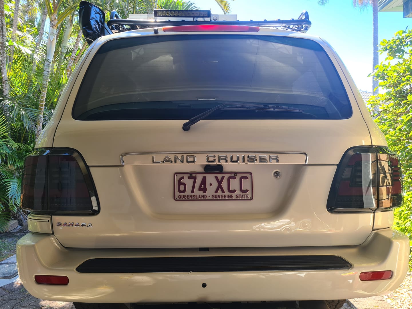 Customer photo review of LED Tail Lights suitable for use with Toyota LandCruiser 100/105 Series 1998-2007