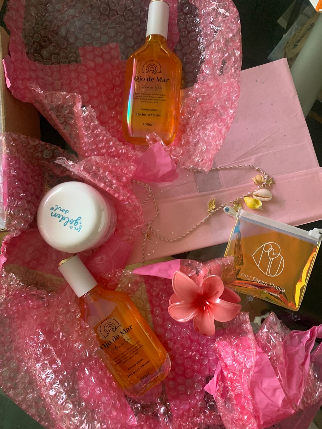 Customer photo review of Summer Kit Ojo de Mar — Tu Rutina Completa de Playa en un Solo Set
