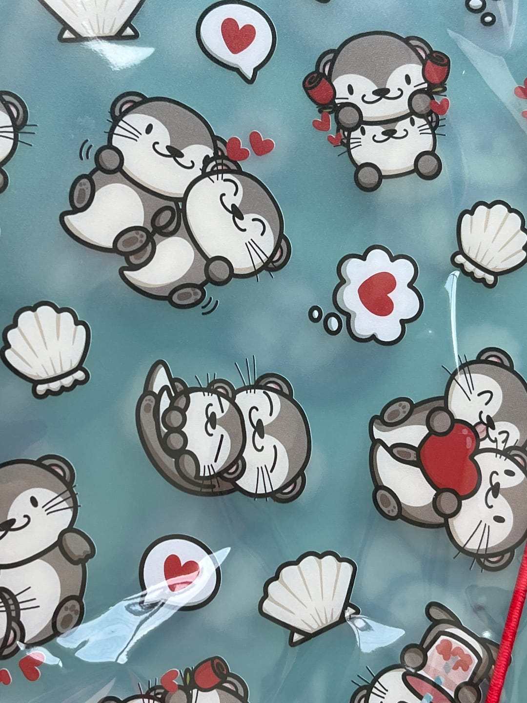 Customer photo review of Sticker Storage Binder - My Otter Half (S Size)