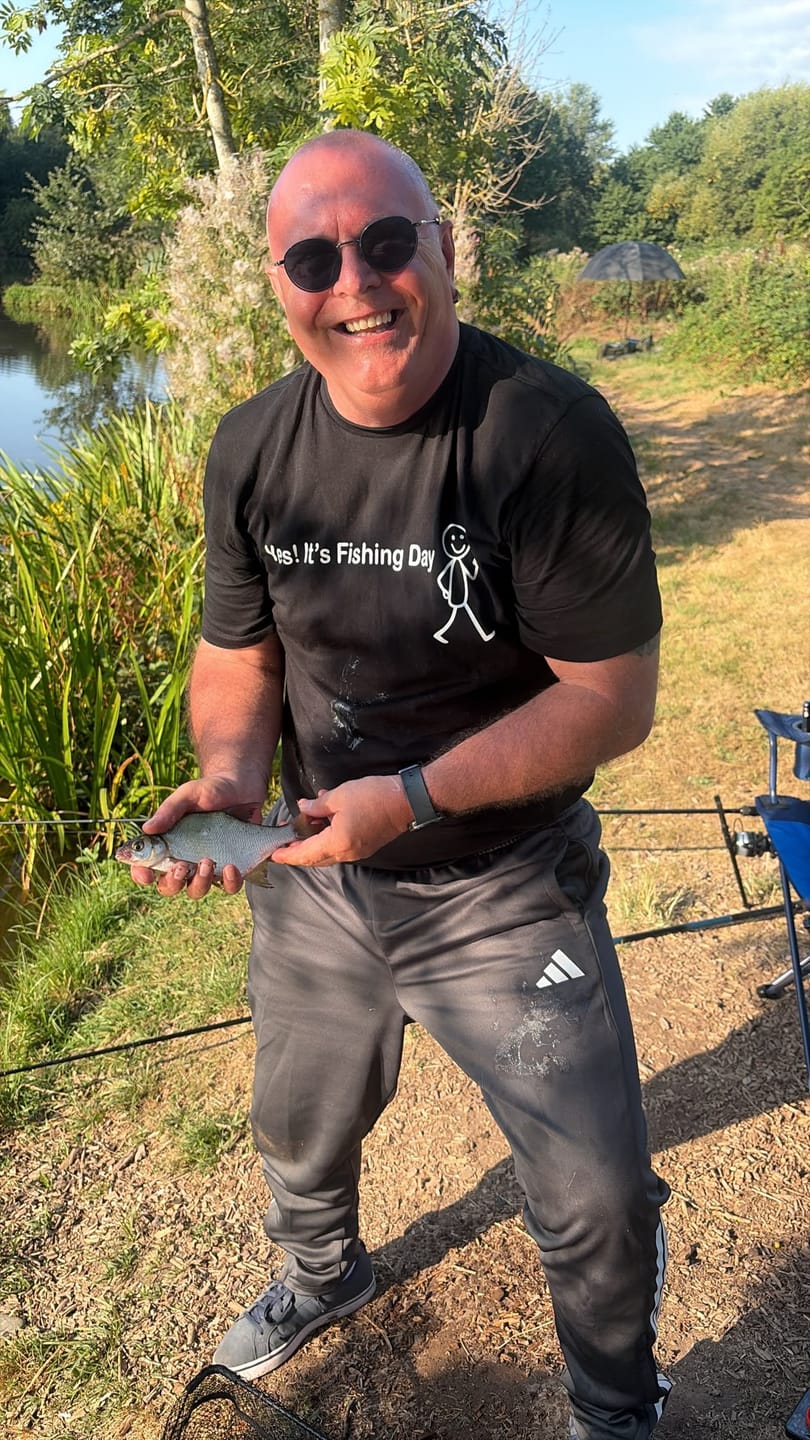 Customer photo review of IT'S FISHING DAY 026 T Shirt
