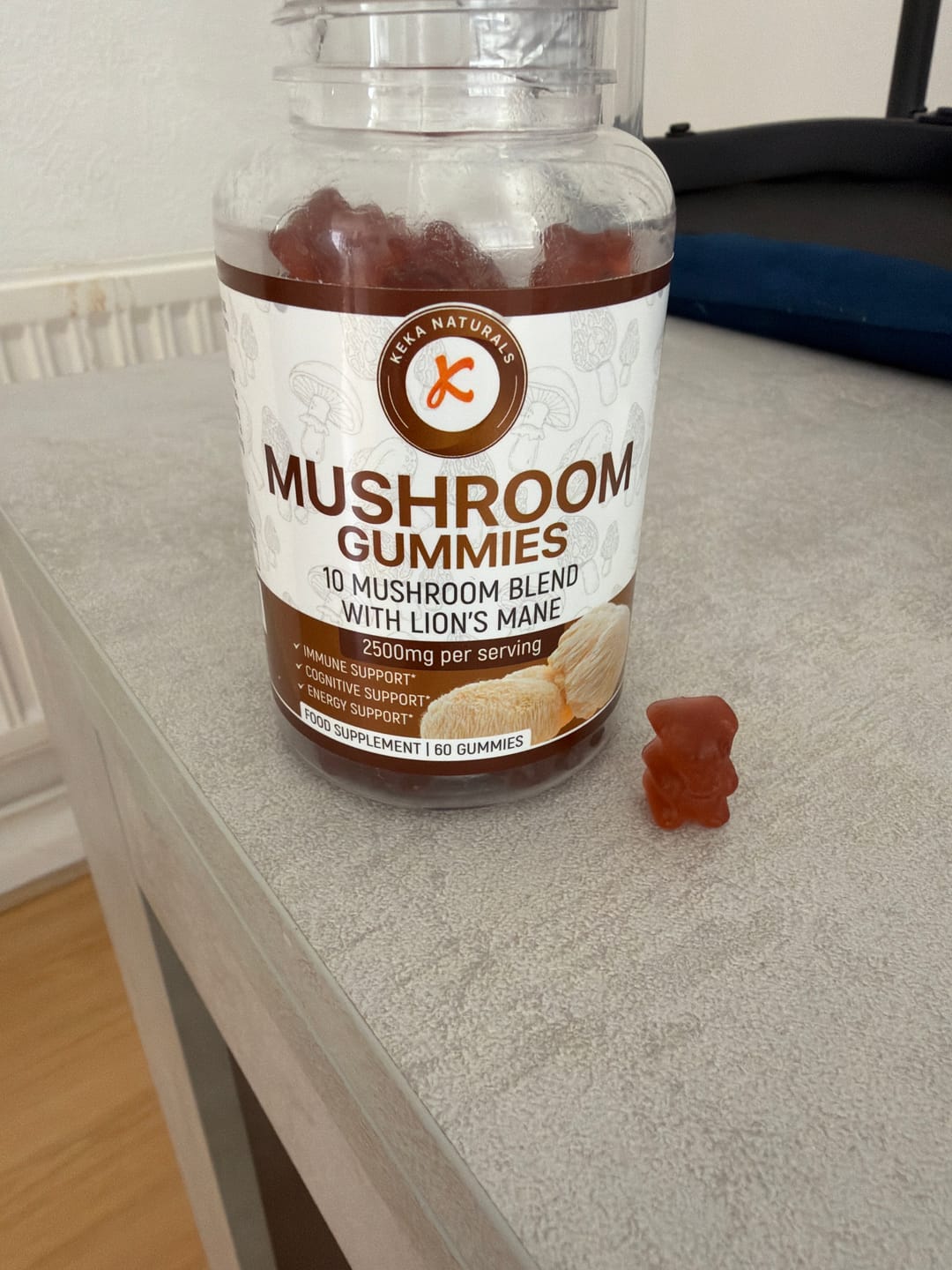 Customer photo review of Mushroom Gummies