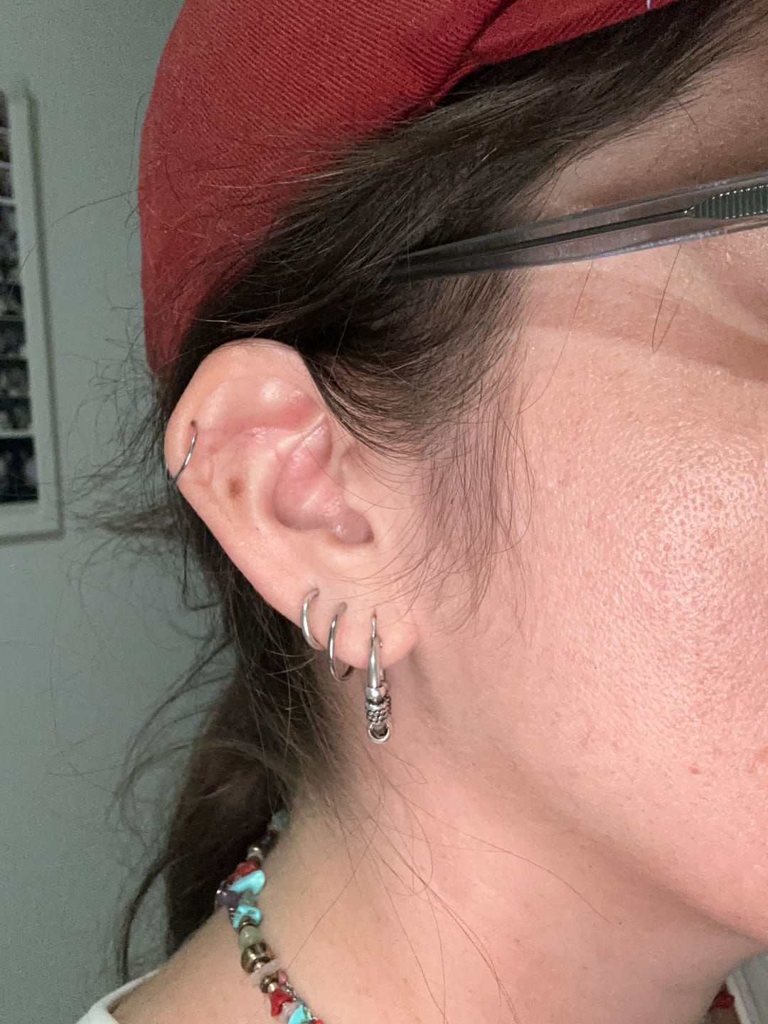 Customer photo review of Pendientes Aretes