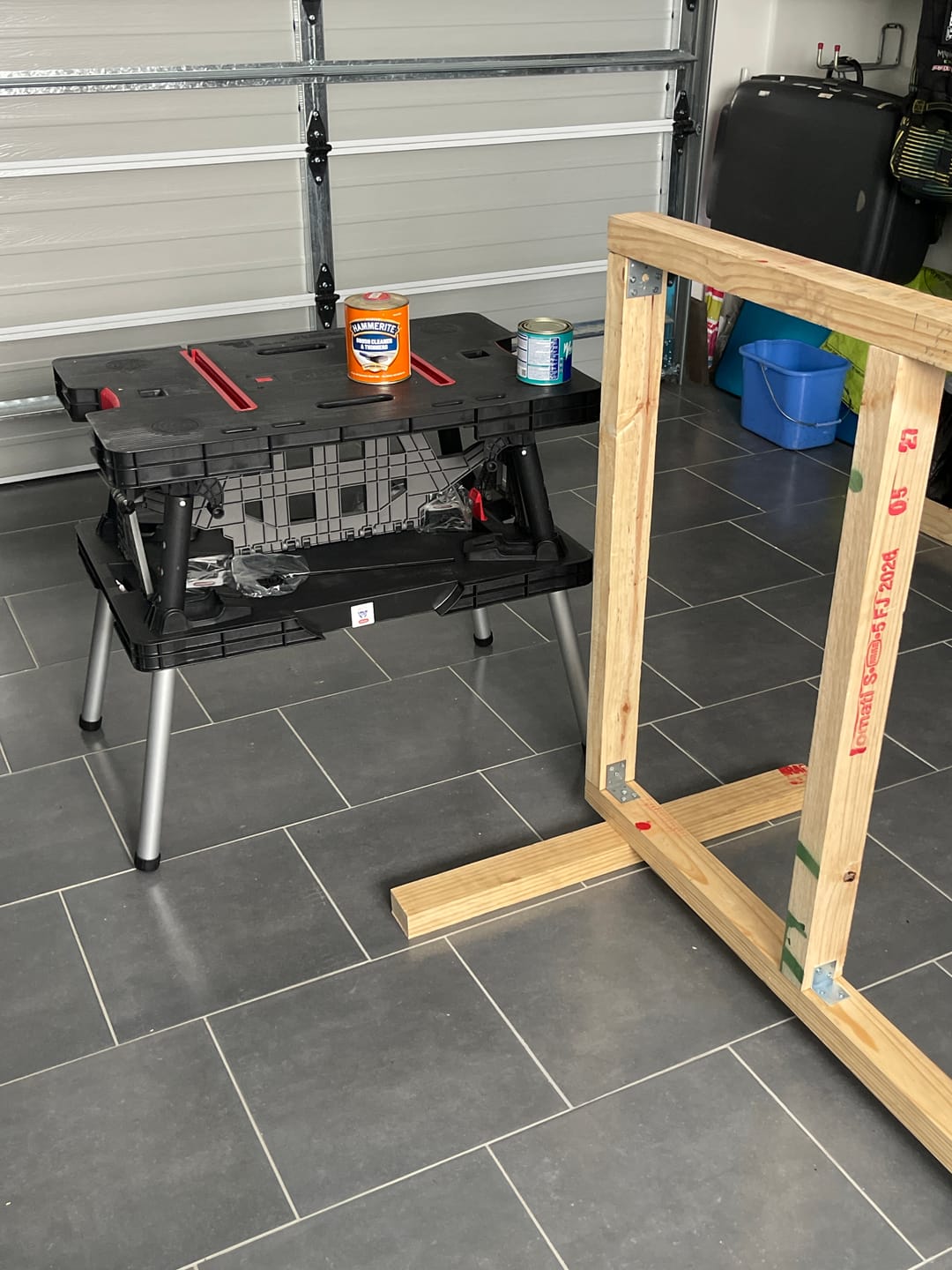 Customer photo review of Folding Work Table