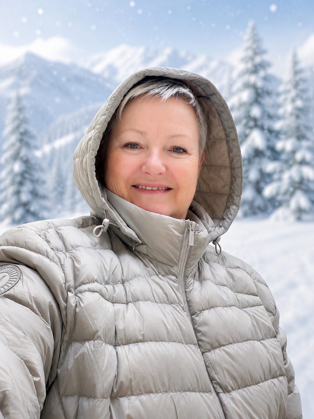 Customer photo review of Latte Classic Parka™