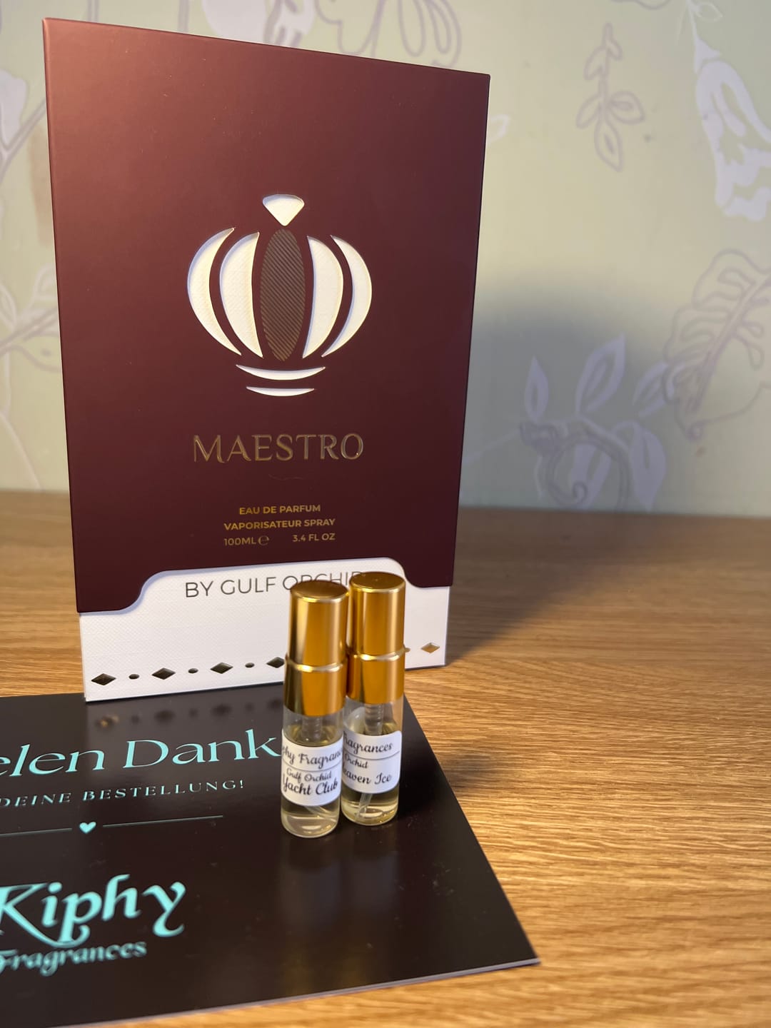 Customer photo review of Gulf Orchid Maestro Eau de Parfum 100 ml