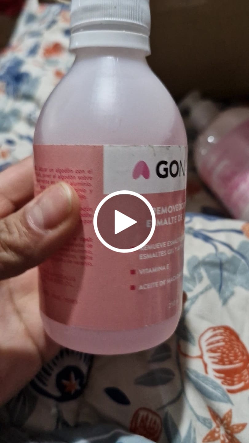 Customer video review of Removedor de esmaltes de uñas 250ml