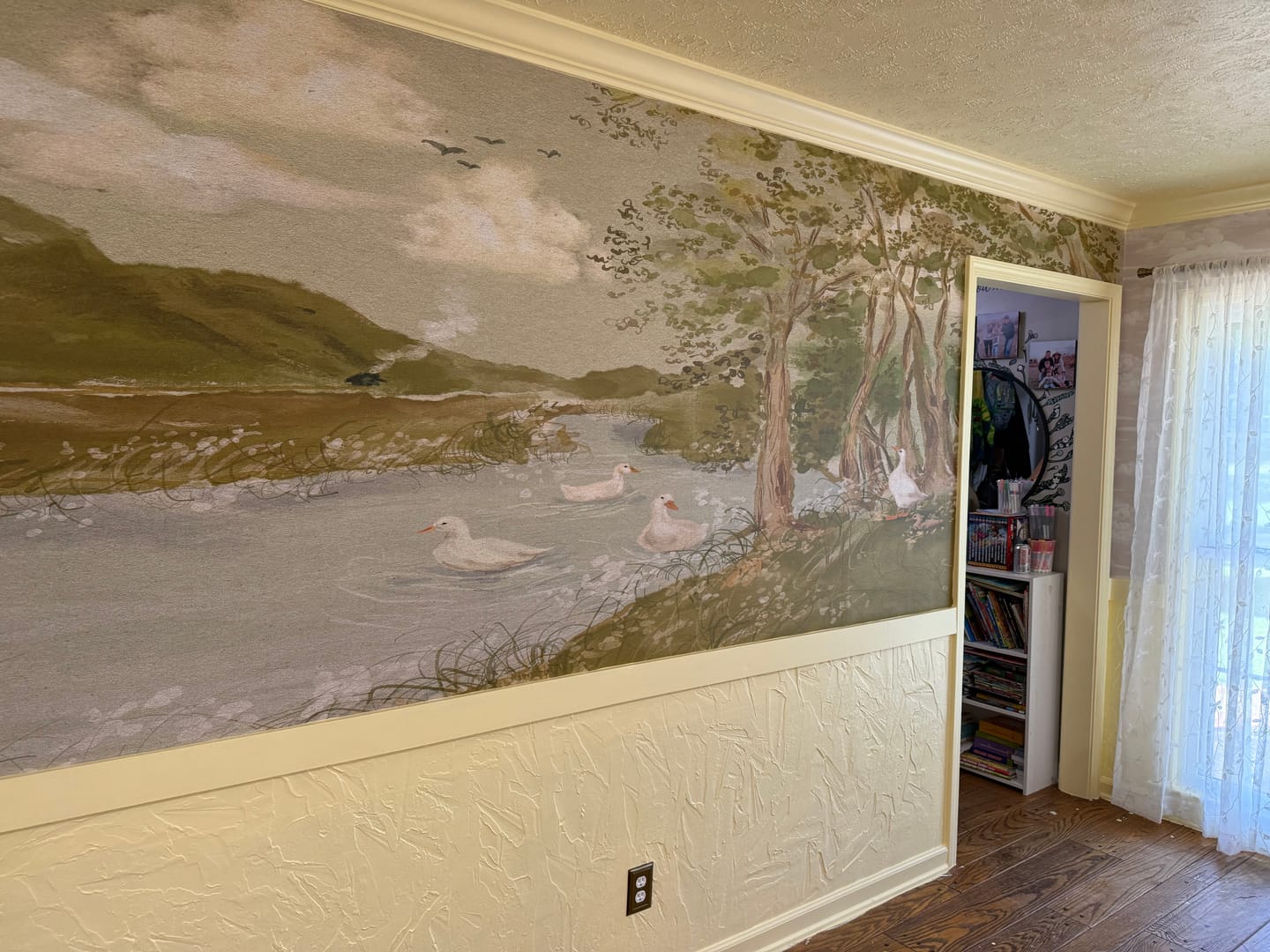 Customer photo review of Nils Wallpaper by Celeste Clark