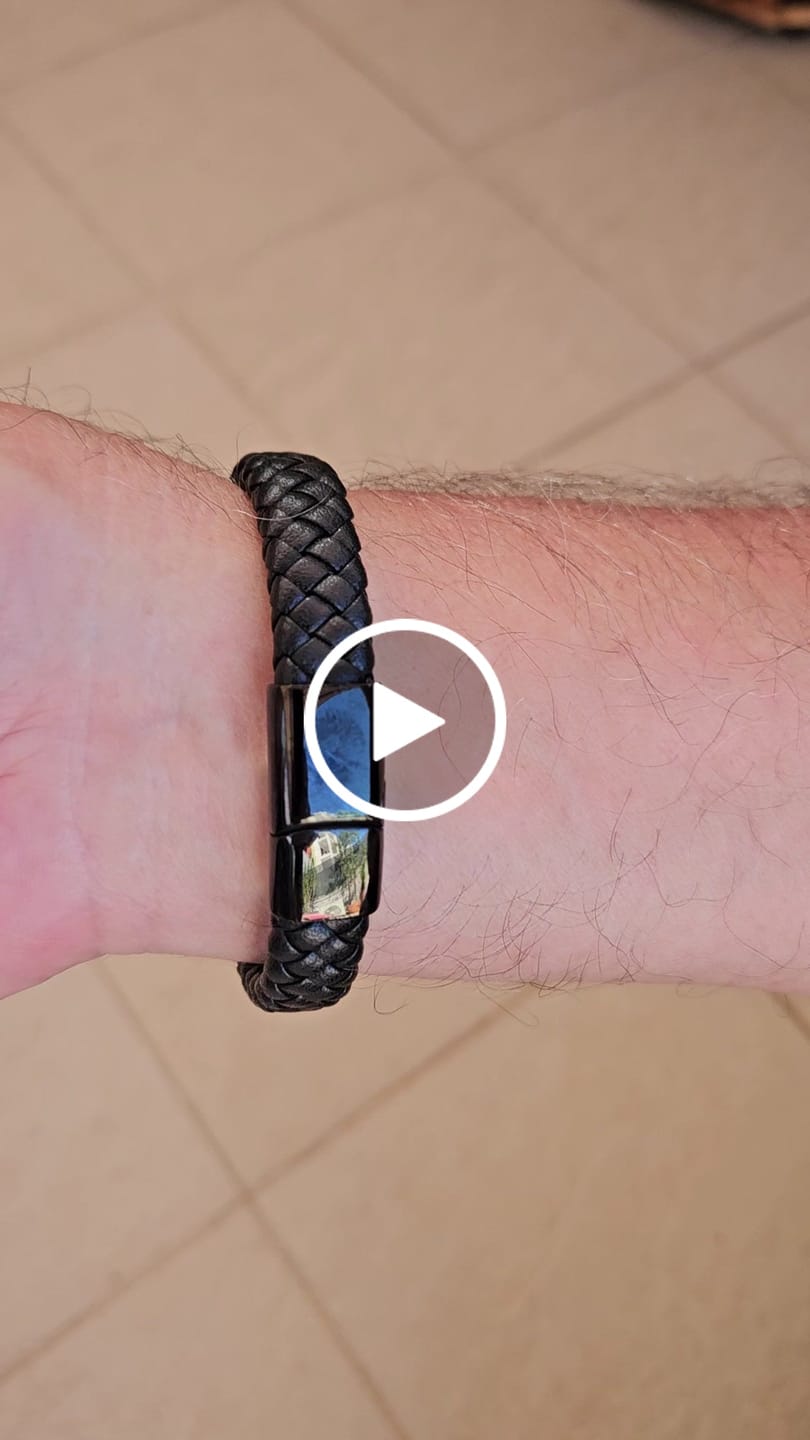 Customer video review of Bracelet: Black