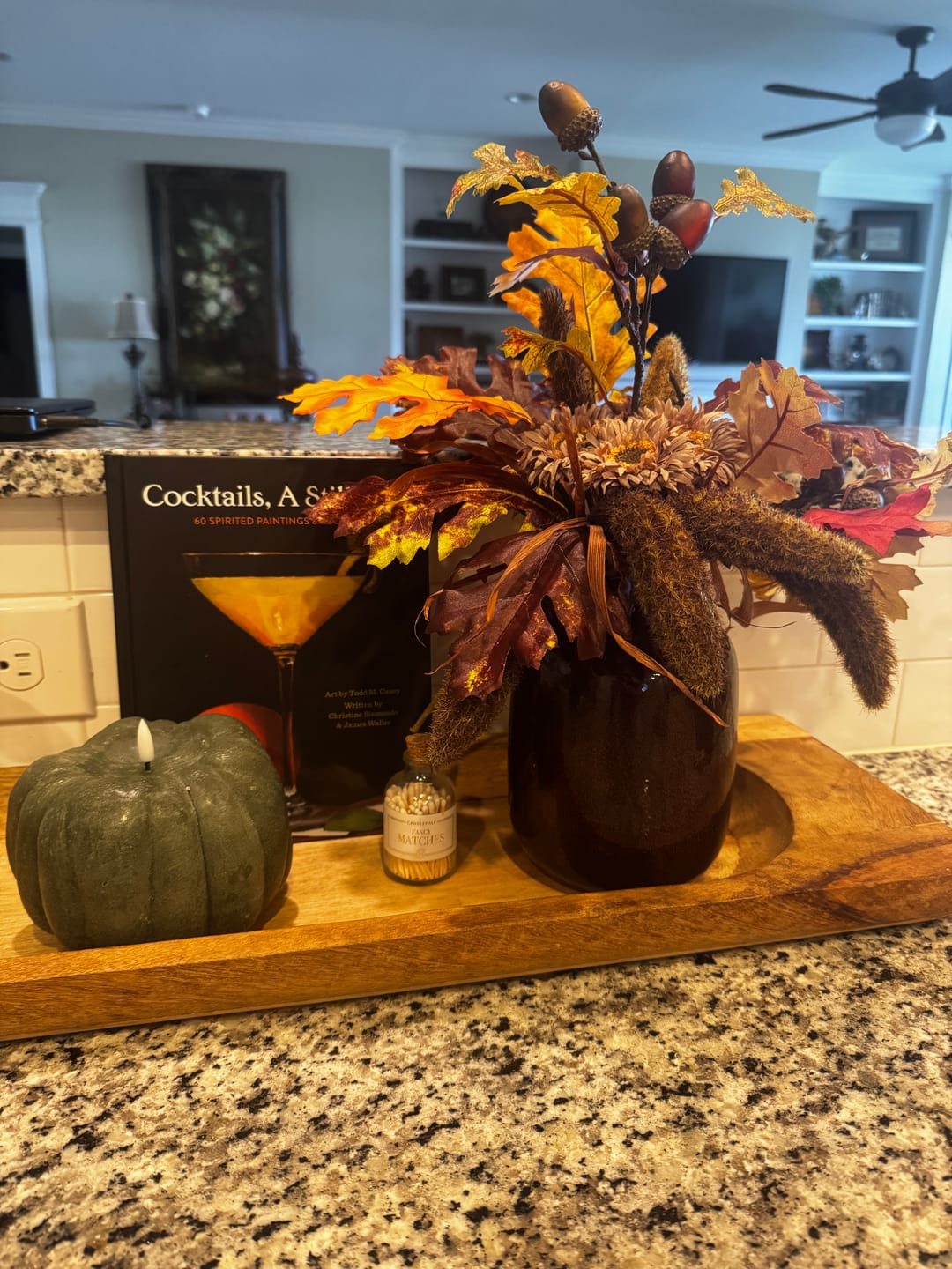 Customer photo review of Muted Mauve Fall Daisy Bunch