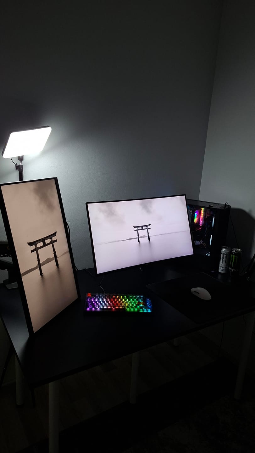 Customer photo review of Darmoshark Top75 HE Wired Klavye (Manyetik Switch / HE)